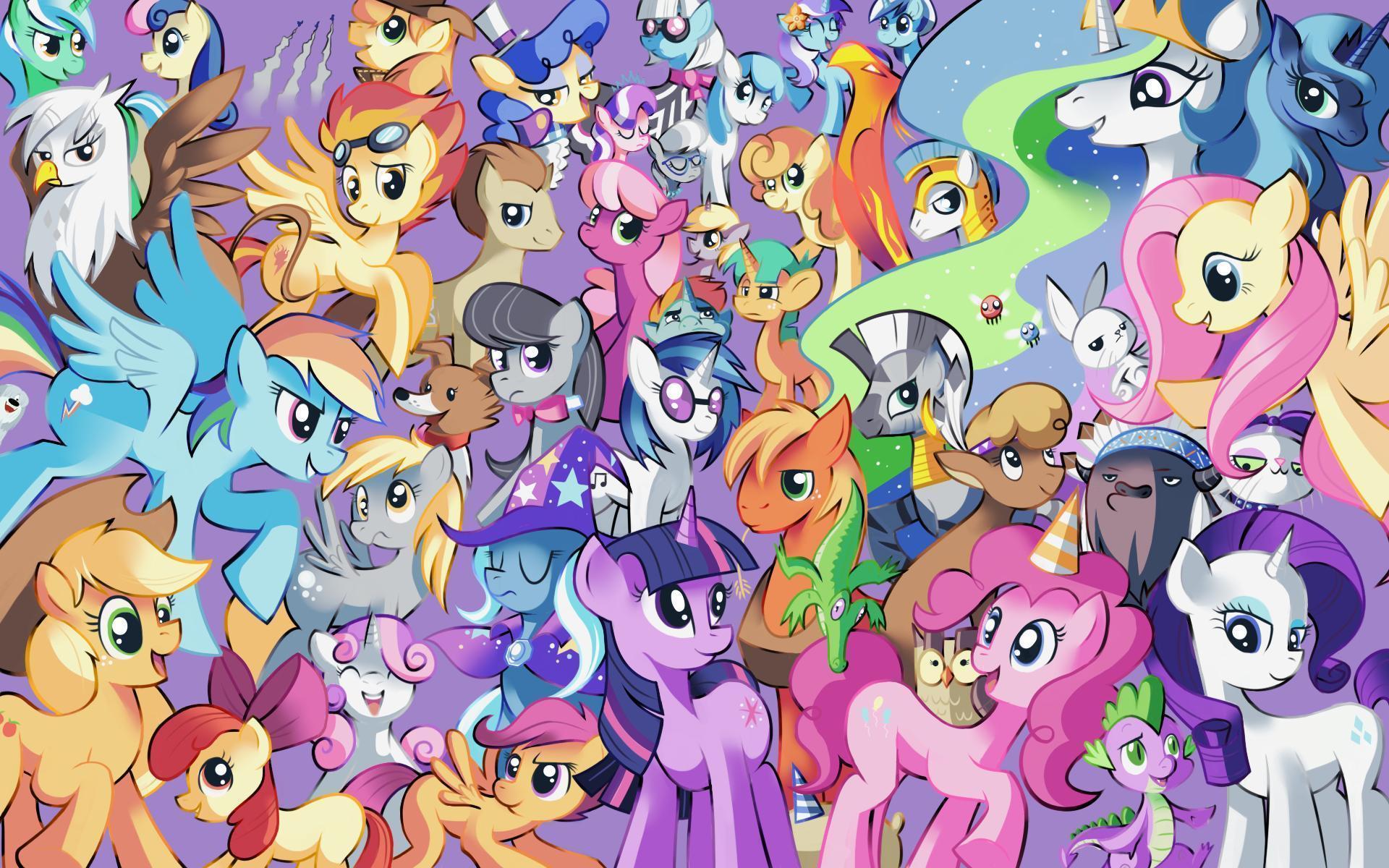 Detail Background Little Pony Nomer 49