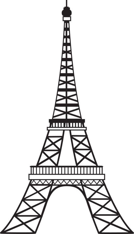 Download Eiffelturm Schablone Nomer 6