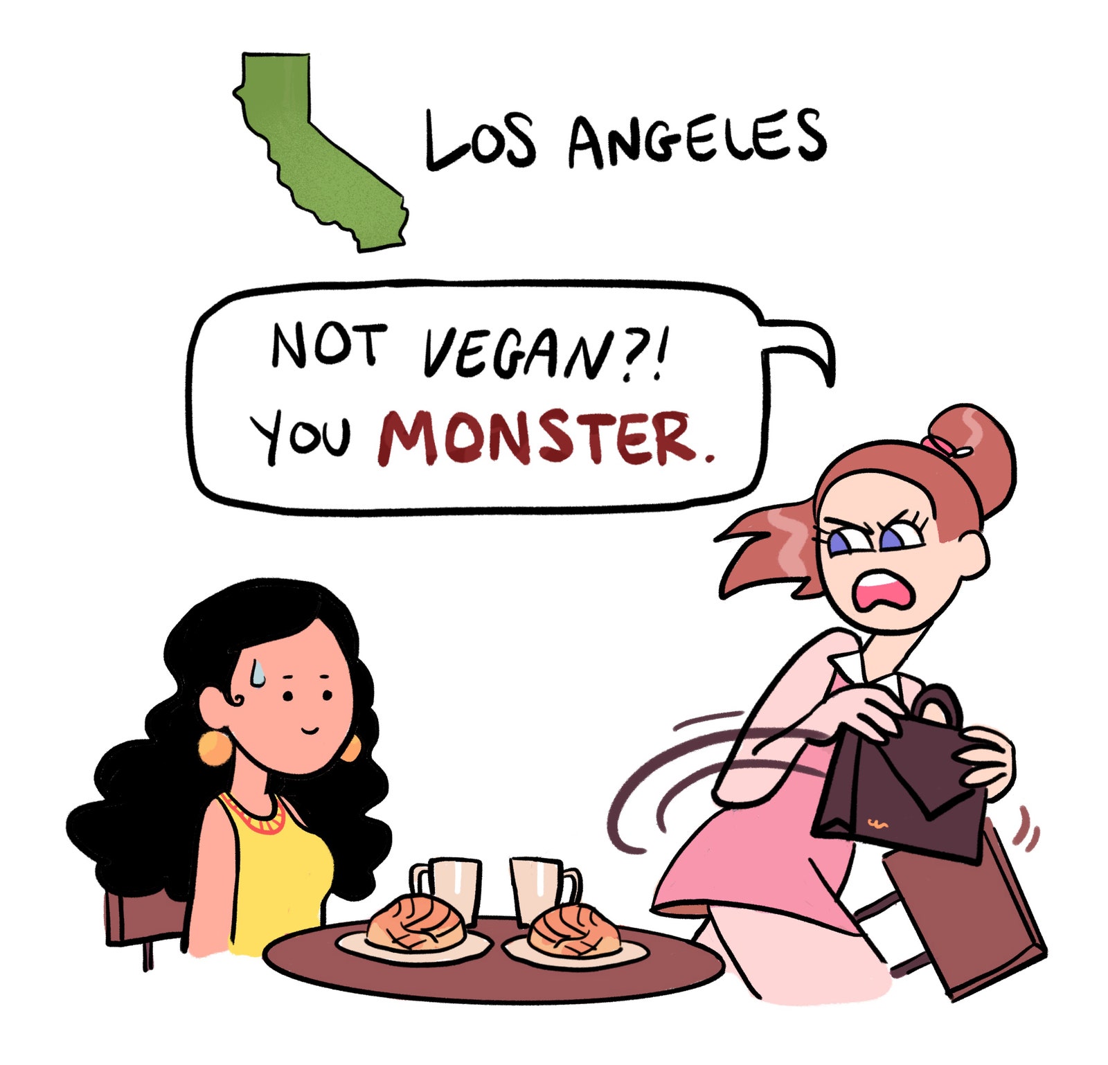 Detail Karikatur Vegan Nomer 5