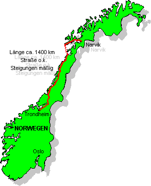 Detail Polarkreis Norwegen Karte Nomer 5