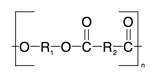 Strukturformel Polyester - KibrisPDR