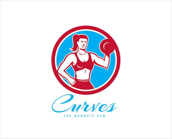 Detail Curves Fitness Logo Nomer 5