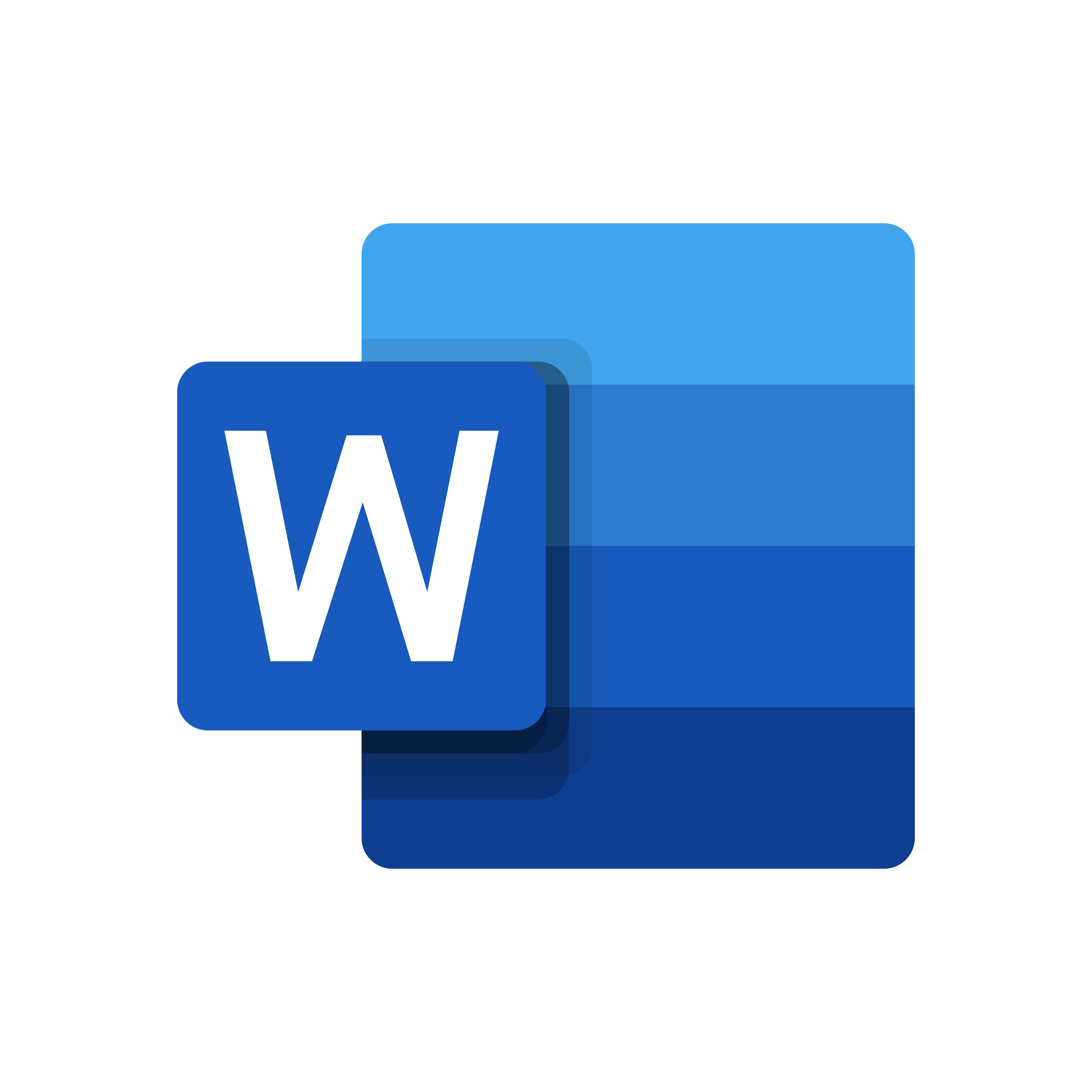 Detail Download Logo Microsoft Word Nomer 2