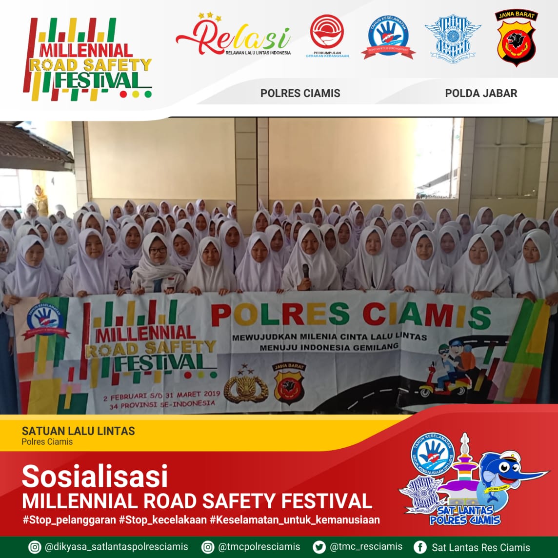 Detail Download Logo Millennial Road Safety Festival Hd Nomer 22