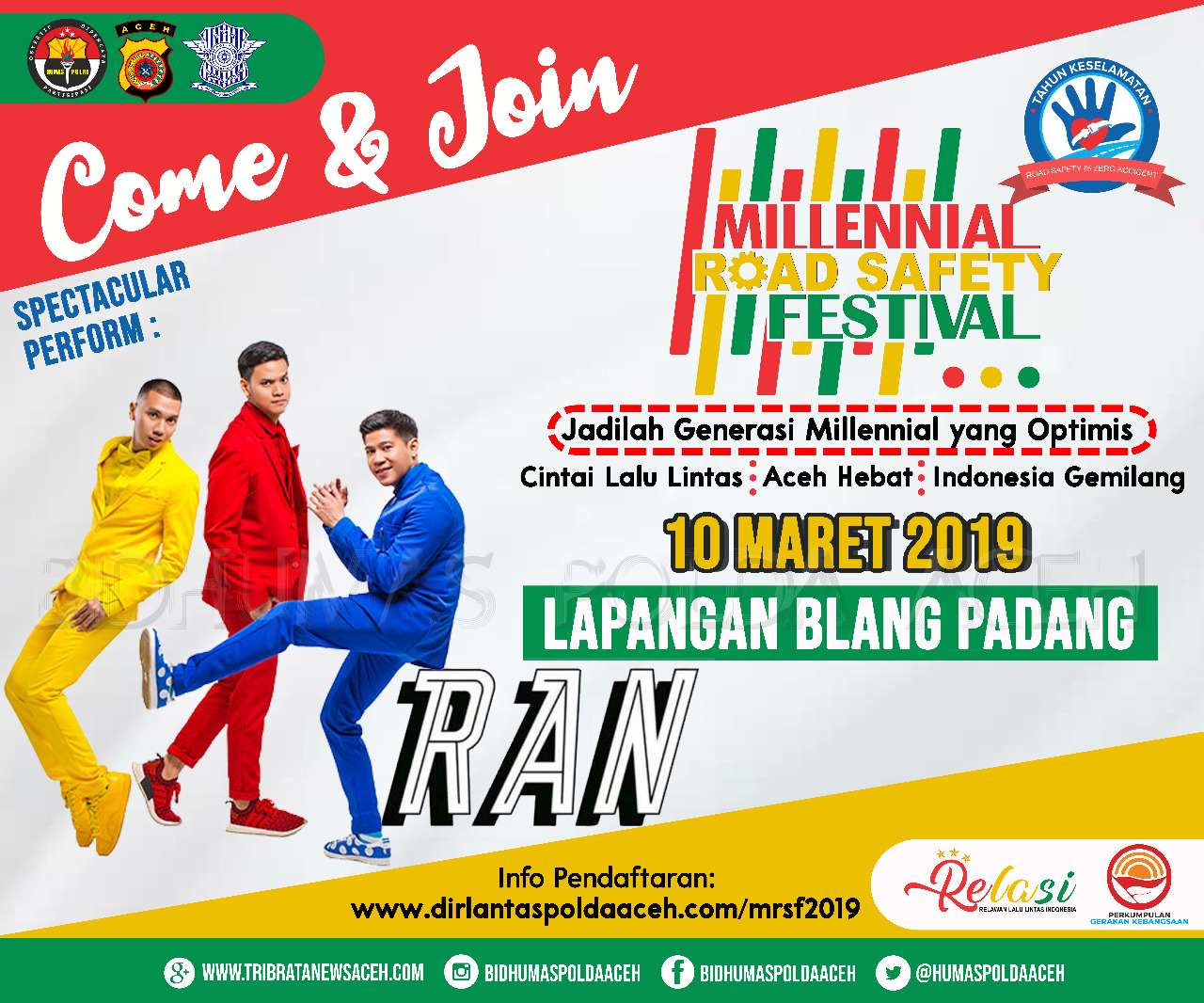 Detail Download Logo Millennial Road Safety Festival Hd Nomer 5