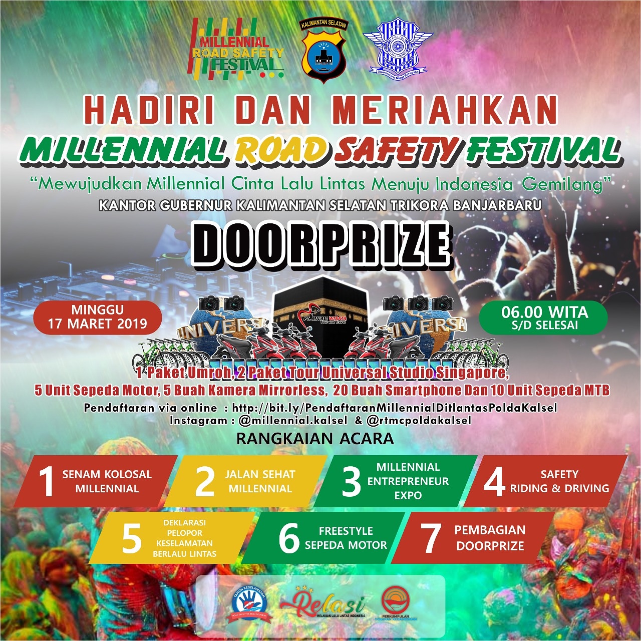 Detail Download Logo Millennial Road Safety Festival Hd Nomer 7