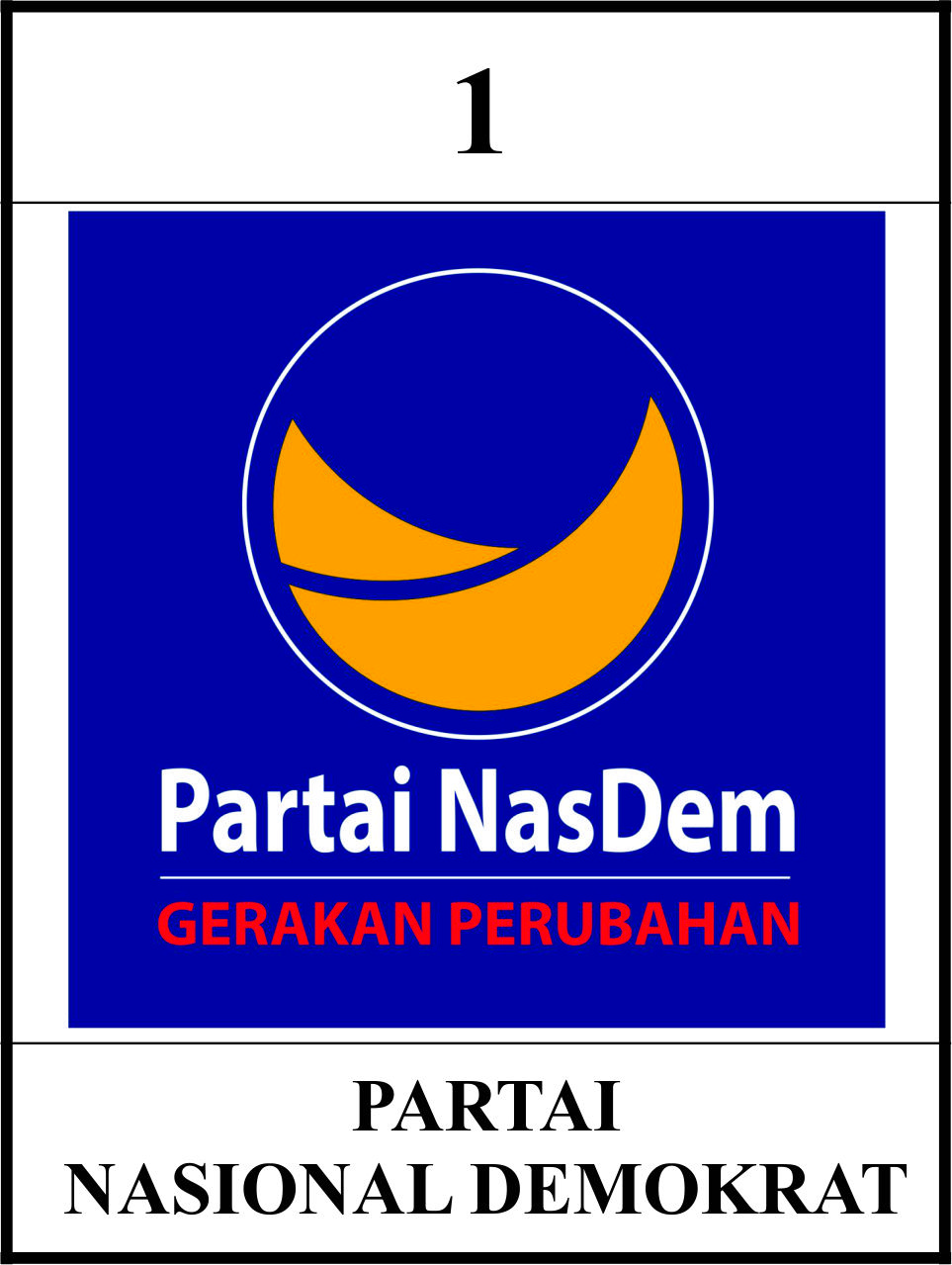 Detail Download Logo Nasdem Terbaru Nomer 20