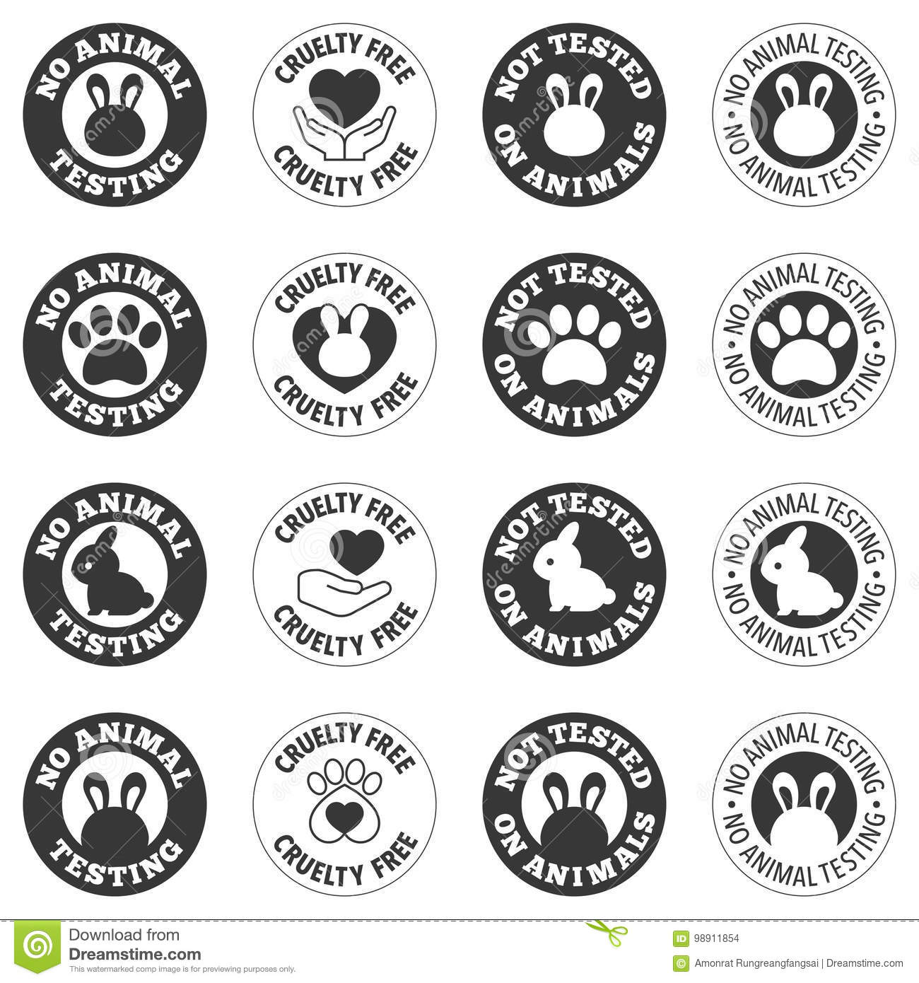Detail Download Logo No Animal Testing Nomer 37