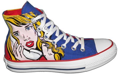 Detail Pop Art Schuhe Nomer 15