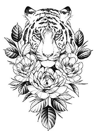 Detail Tattoo Geometrisch Blume Nomer 8