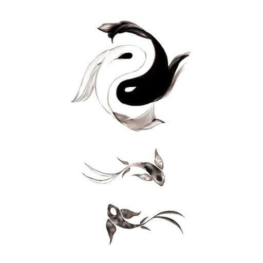 Detail Yin Yang Koi Fish Nomer 27