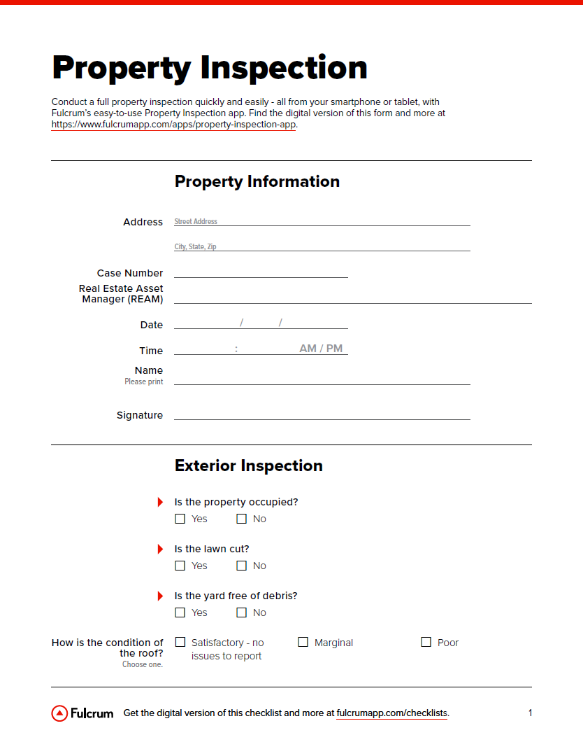 Detail Home Inspection Checklist Template Nomer 21