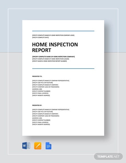 Detail Home Inspection Checklist Template Nomer 30