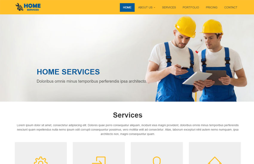 Detail Home Template Bootstrap Nomer 32