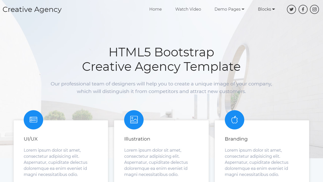 Detail Home Template Bootstrap Nomer 39