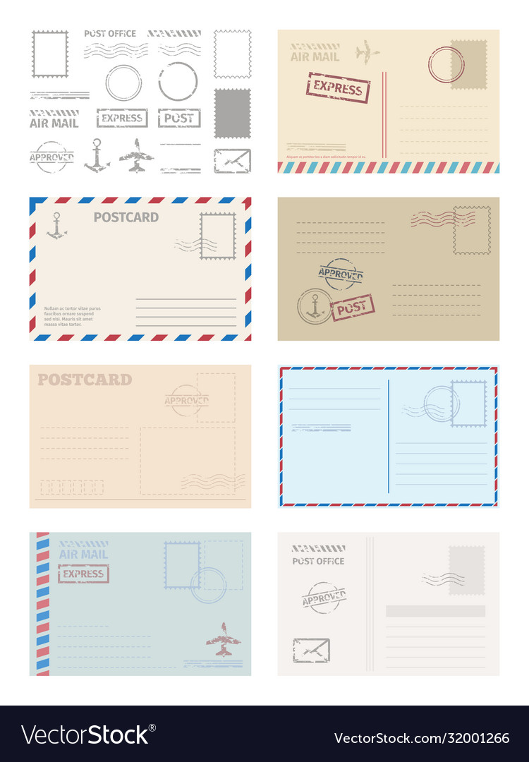 Detail Horizontal Envelope Template Nomer 50