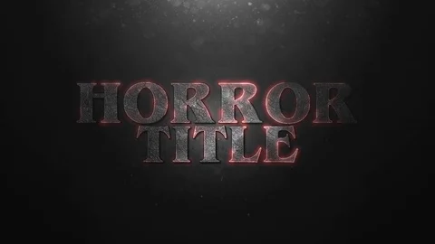 Horror Intro Template - KibrisPDR