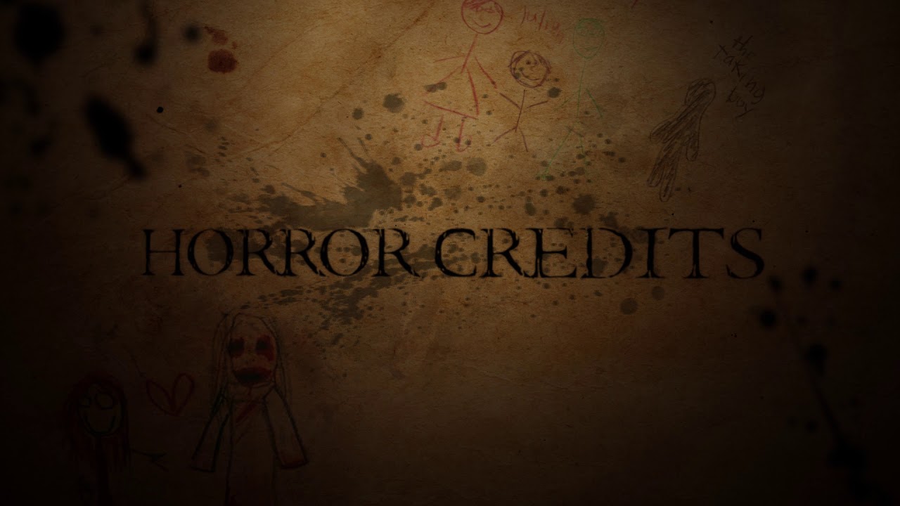 Detail Horror Intro Template Nomer 5