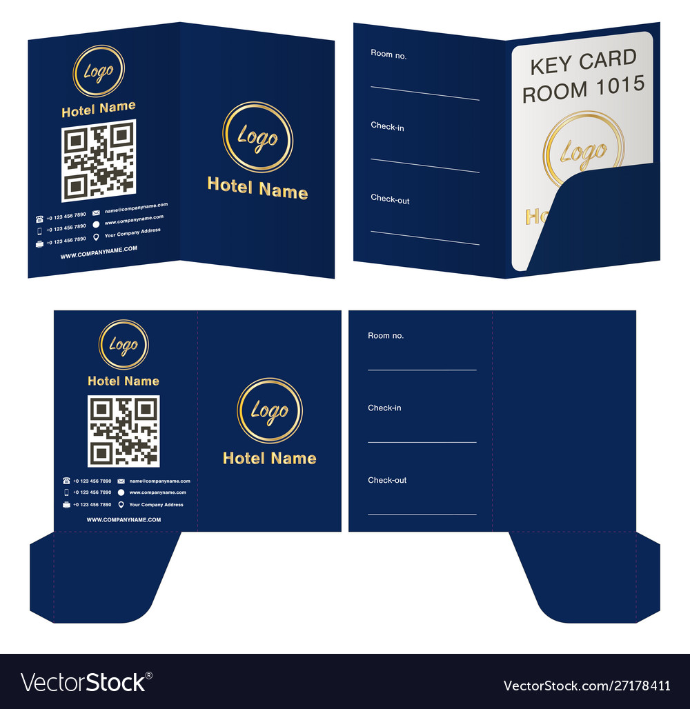 Detail Hotel Key Card Design Template Nomer 4