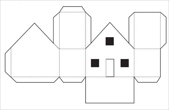 Detail House Box Template Nomer 17