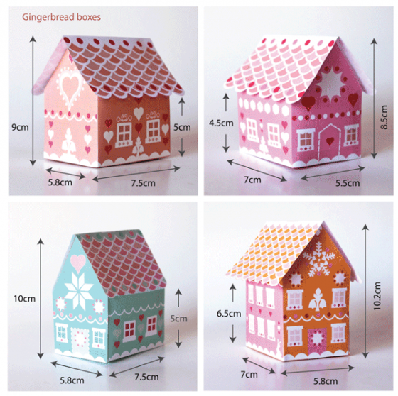 Detail House Box Template Nomer 21