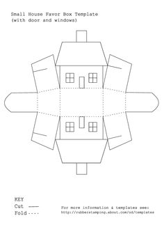 Detail House Box Template Nomer 26