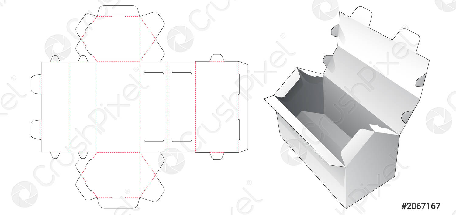 Detail House Box Template Nomer 41