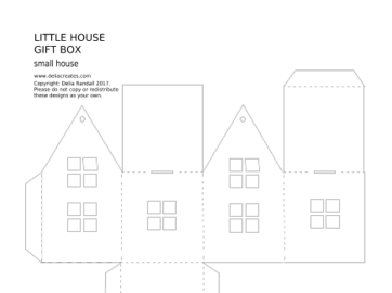 Detail House Box Template Nomer 8