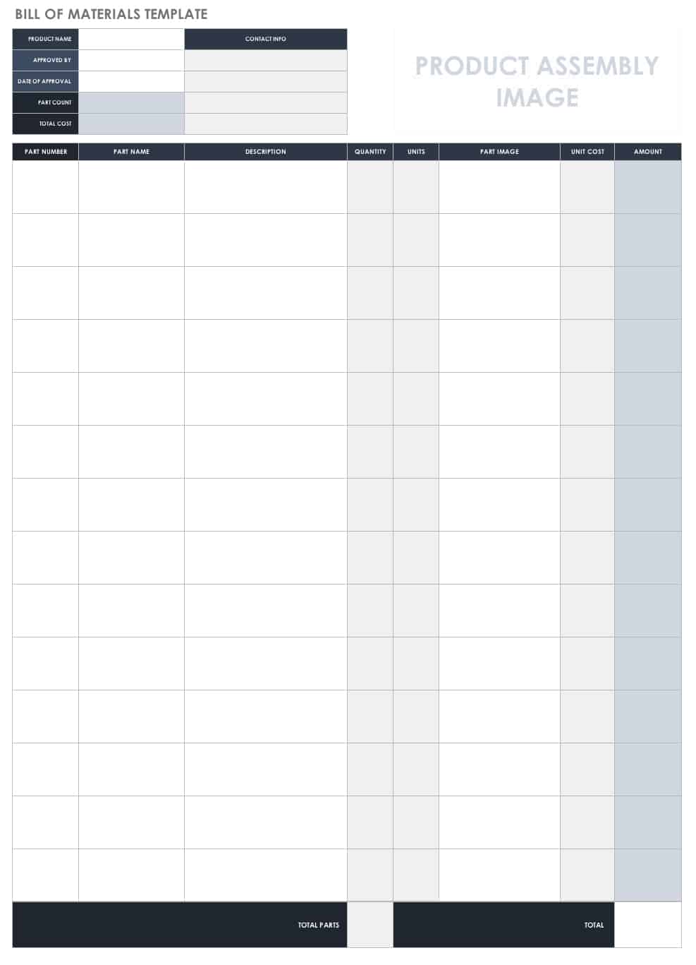 Detail House Of Quality Template Excel Download Nomer 23