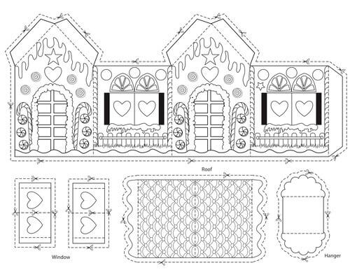 Detail House Template For Kids Nomer 16