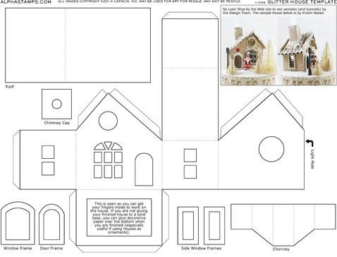 Detail House Template For Kids Nomer 17