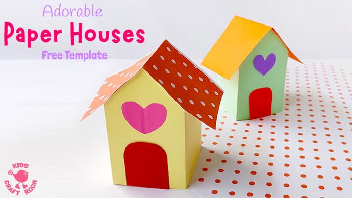 Detail House Template For Kids Nomer 34