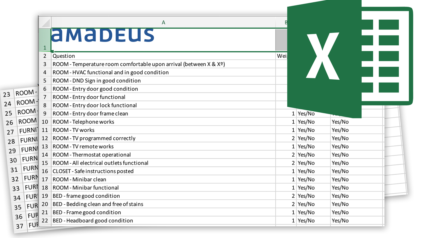 Detail Housekeeping List Template Nomer 32