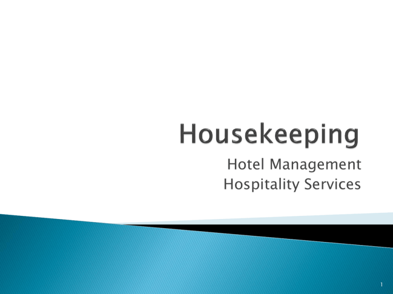 Detail Housekeeping Ppt Template Free Download Nomer 14