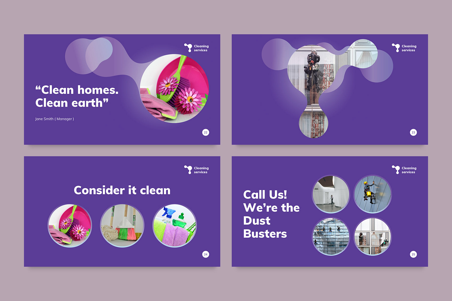 Detail Housekeeping Ppt Template Free Download Nomer 52