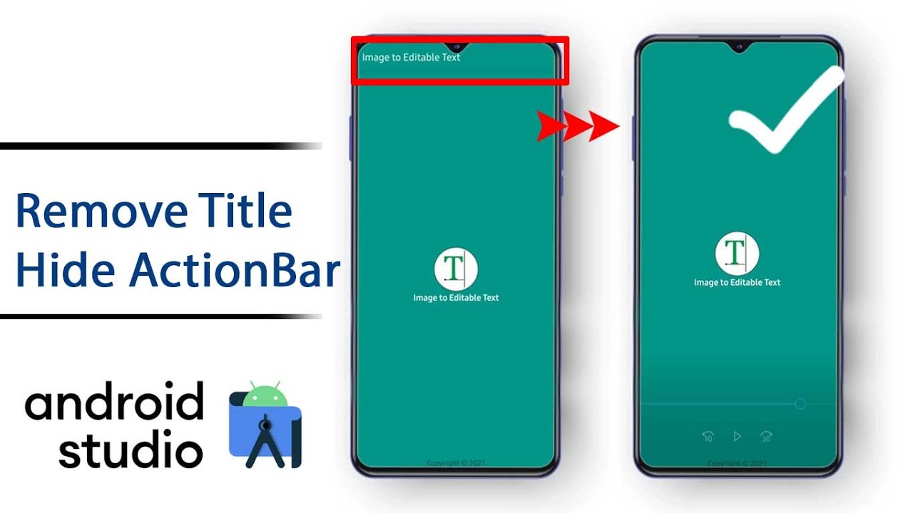 Detail How To Remove Title Bar Android Studio Nomer 29