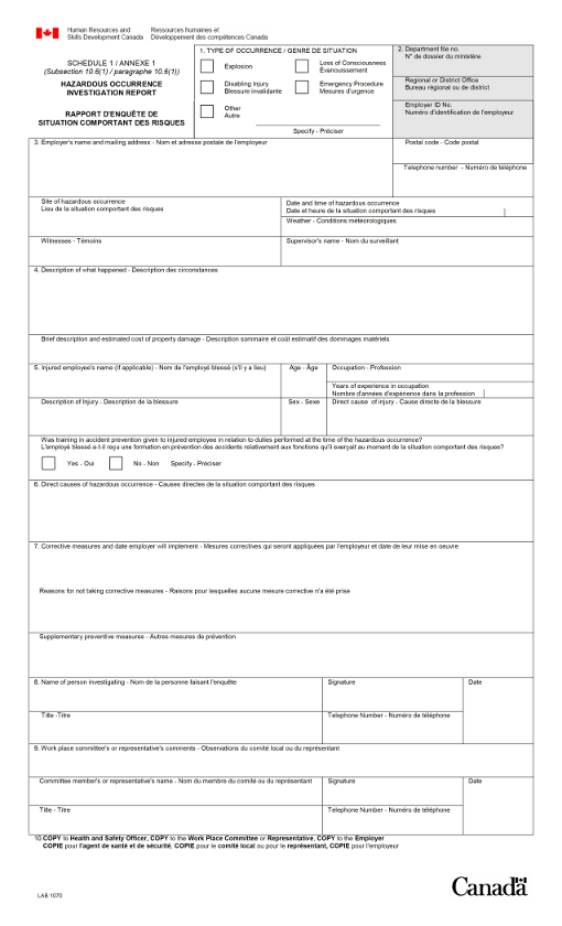 Detail Hr Investigation Report Template Nomer 37