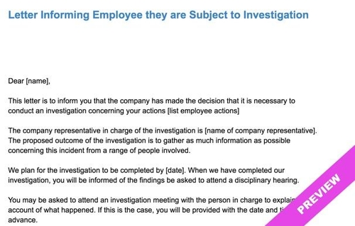 Detail Hr Investigation Report Template Nomer 56