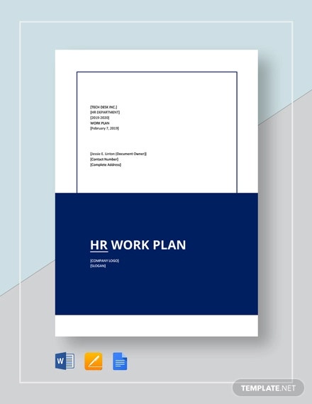 Detail Hr Yearly Plan Template Nomer 22