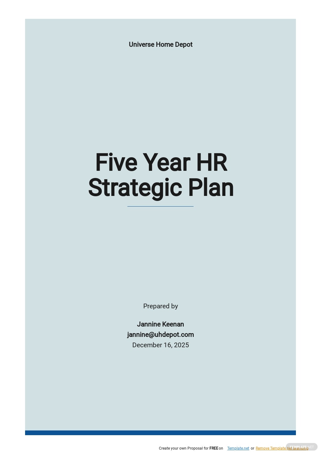 Detail Hr Yearly Plan Template Nomer 37