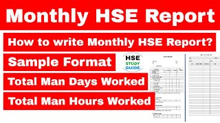 Detail Hse Weekly Report Template Nomer 15