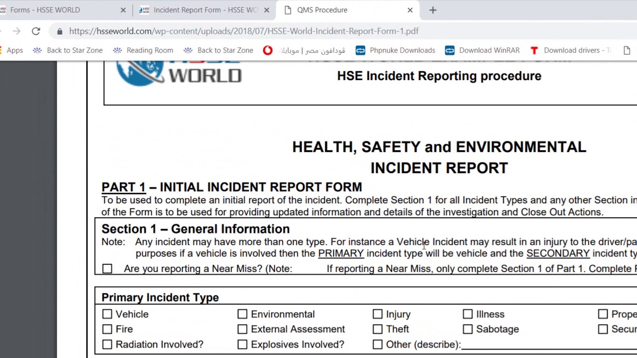 Detail Hse Weekly Report Template Nomer 38