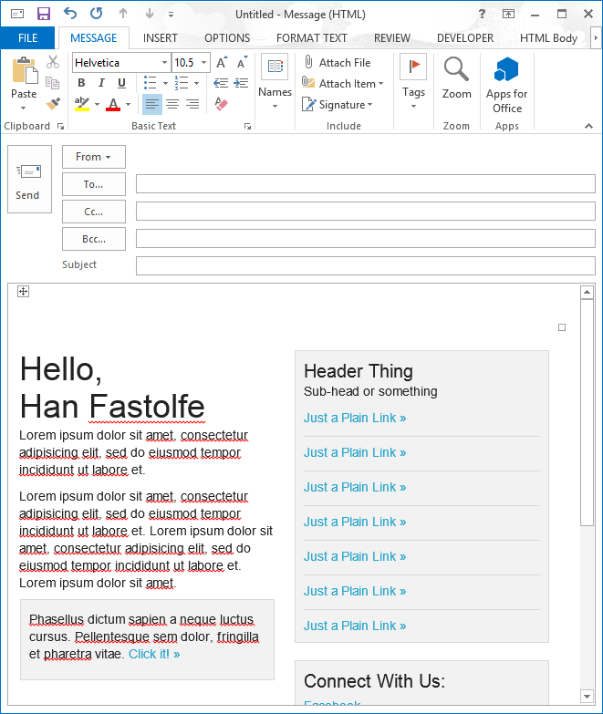 Detail Html Body Template Nomer 33