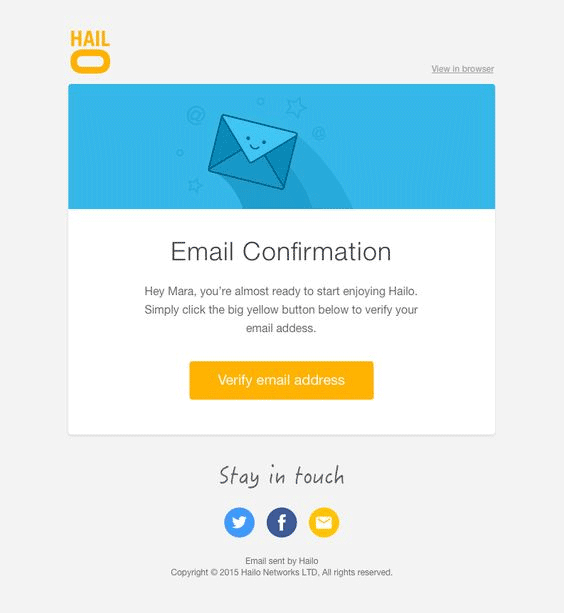 Detail Html Confirmation Email Template Nomer 4