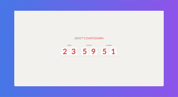 Detail Html Countdown Template Nomer 34