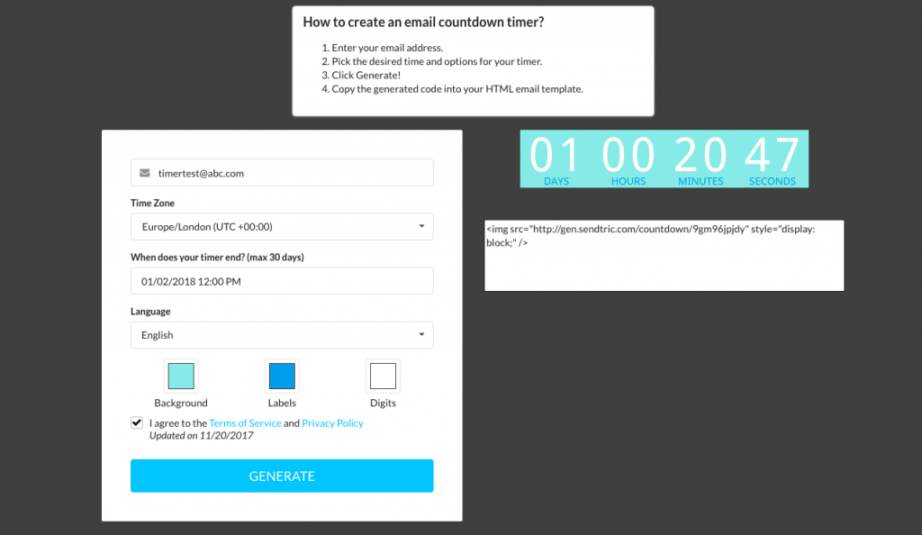 Detail Html Countdown Template Nomer 46