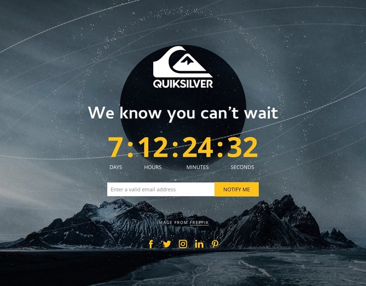 Detail Html Countdown Template Nomer 6