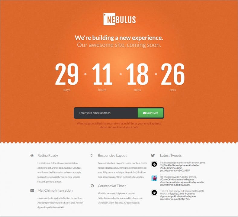 Detail Html Countdown Template Nomer 57