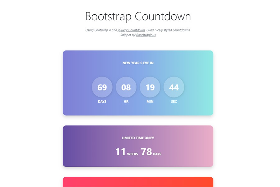 Html Countdown Template - 57+ Koleksi Gambar