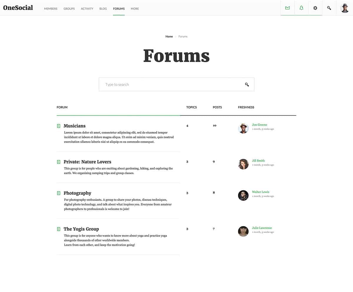 Detail Html Forum Template Nomer 27